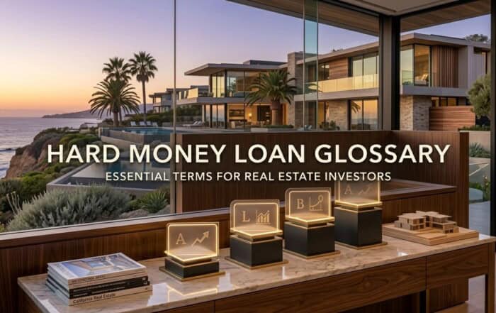 Hard Money Loan Glossary